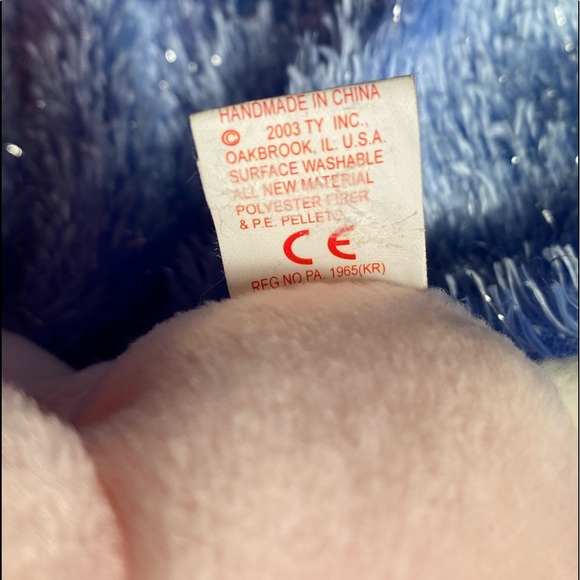 🎁4/$25🎁 EASTER COMING! Eggerton (Retired) Beanie Baby Bunny - Picture 9 of 16